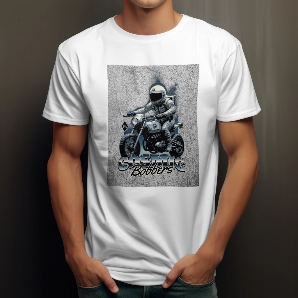 Biker Astronaut T-Shirt